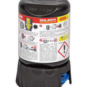 Sigil-Matic, kit liquido sigillante per pneumatici, 450 ml