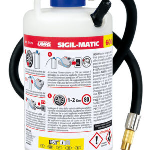 Sigil-Matic, kit liquido sigillante per pneumatici, 600 ml