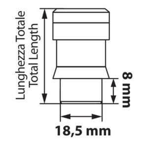 Dadi piatti, kit 4 pz – Original – K010