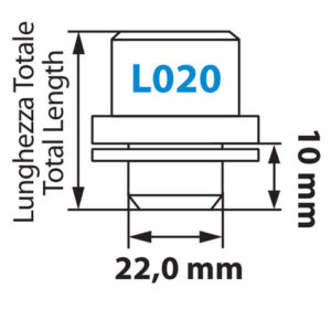 Dadi piatti, kit 4 pz – Original – L020