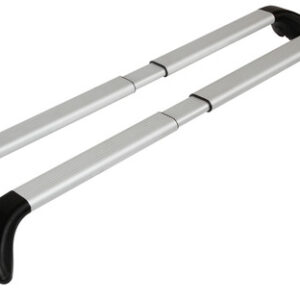 Snap Alu, coppia barre portatutto telescopiche in alluminio – S – 80÷111 cm