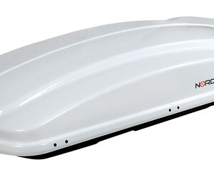 Box 530, box tetto in ABS, 530 litri – Bianco lucido