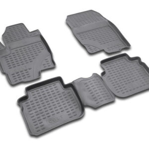 Set tappeti su misura in TPE –  Mitsubishi Colt 3p (03/05>12/08) –  Mitsubishi Colt 5p (06/04>12/08)