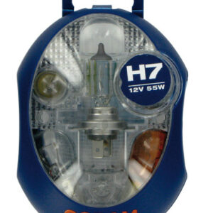 12V Kit Lampade di ricambio 12V – 1 pz  – Scatola Plast. – H7