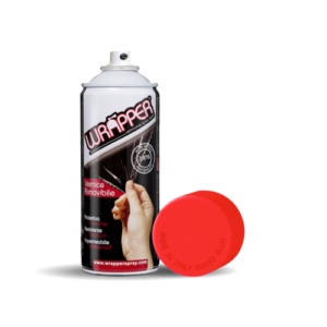 Wrapper, pellicola spray rimovibile, 400 ml – Rosso fluo