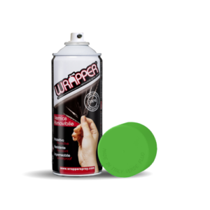 Wrapper, pellicola spray rimovibile, 400 ml – Verde fluo