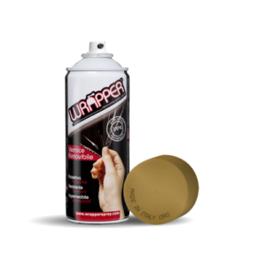 Wrapper, pellicola spray rimovibile, 400 ml – Oro