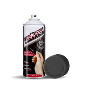 Wrapper, pellicola spray rimovibile, 400 ml – Grigio scuro