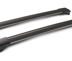 Rail Black, coppia barre portatutto in alluminio – 91 cm
