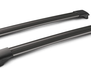 Rail Black, coppia barre portatutto in alluminio – 97 cm