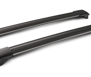 Rail Black, coppia barre portatutto in alluminio – 103 cm