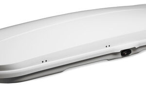 Box tetto aerodinamico e sottile – Bianco lucido