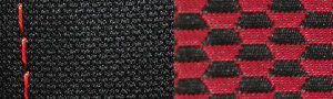 Set coprisedili Superior – Nero/Rosso – Peugeot 5008 (01/17>)